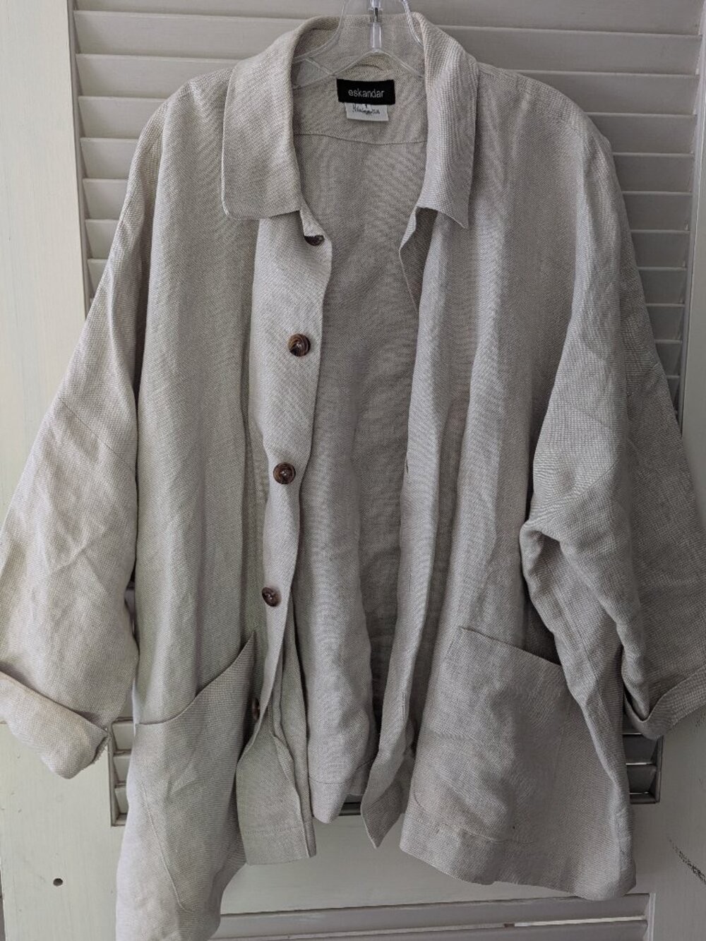 Eskandar linen jacket